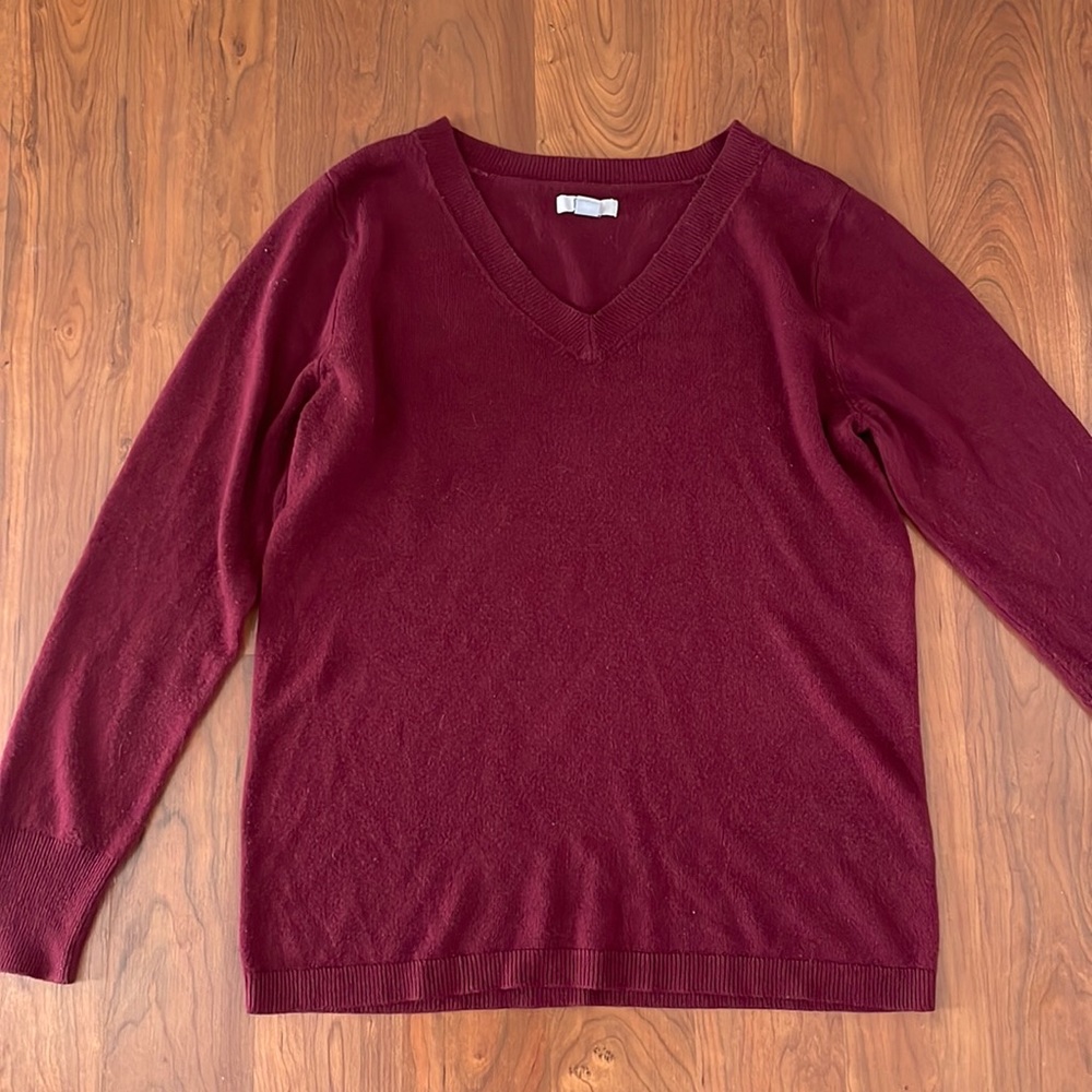 Croft & Barrow Maroon Sweater